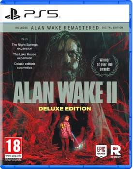 Гра PS5 Alan Wake 2 Deluxe Edition (Blu-ray диск) (5056635609427)