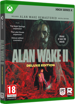 Гра XSX Alan Wake 2 Deluxe Edition (Blu-ray диск) (5056635609489)