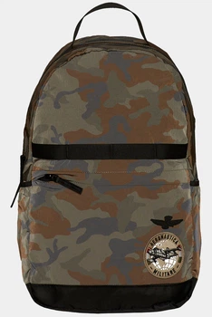 Камуфляжний рюкзак з нашивками Aeronautica Militare 6295