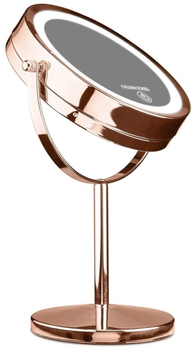 Lusterko Gillian Jones Table Mirror Strong LED Light Golden (5713982007565)