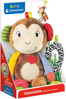 Maskotka Clementoni Baby Monkey Sing Play Learn (8005125176731)