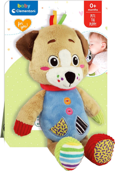 М'яка іграшка Clementoni Baby Pete The Puppy (8005125179053)