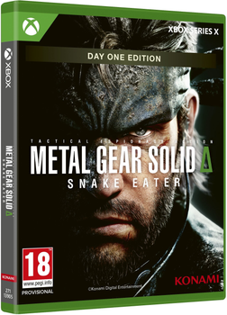 Гра XSX Metal Gear Solid Delta Snake Eater Day One Edition (Blu-ray диск) (4012927113950)