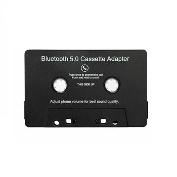Адаптер Bluetooth кассета со стерео головкой, модулятор для автомагнитол Multifunctional MP3, WAV Black