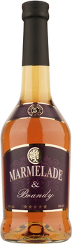 Алкогольный напиток MARMELADE Brandy 2024 5 лет выдержки 5 звезд 0.5 л 40% (4820261821499)