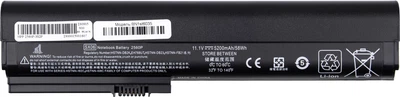 Аккумулятор 1stCharger для ноутбуков HP EliteBook 2560 (SX06) 11.1V 5200mAh Black (BN1st6035)