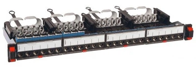 Legrand Патч-панель LSC3 19" 1U, 24 порти, 6 FTP в зборі