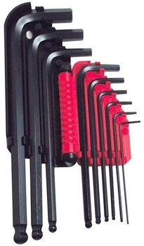 Stanley Ключі шестигранні "Hex Ball", набір 9 шт., 1.5-10 мм