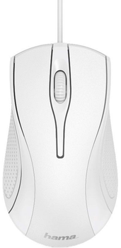HAMA Миша MC-200 USB-A, білий