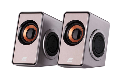 2E Акустична система PCS204, 2.0, USB, Silver