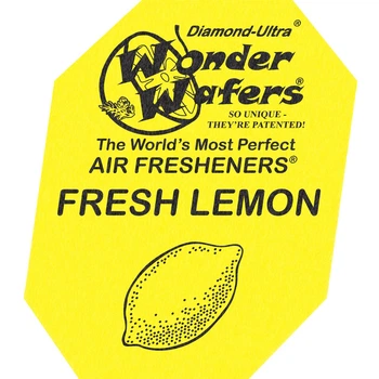 Ароматизатор в пластинке | Wonder Wafers Fresh Lemon | Свежий лимон