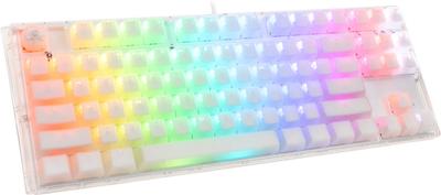 Klawiatura przewodowa Ducky One 3 TKL Kailh Jellyfish Y USB Aura White (GATA-2333)