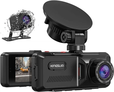 Автомобильный видеорегистратор Kingslim D1 Full HD Черный Б/В g14