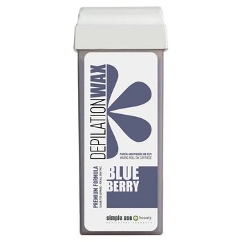 Воск в картридже Simple Use Beauty BLUEBERRY, 100 мл