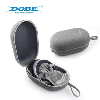 Ударопрочная защитная сумка чехол DOBE® для шлема виртуальной реальности PlayStation VR2 и контроллеров Sense (Grey) [437156153]