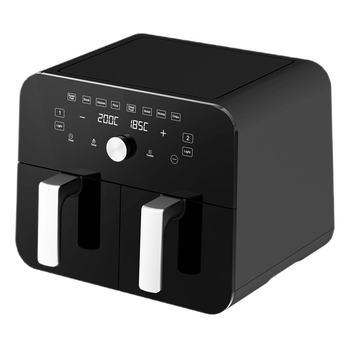 Мультипіч SOKANY SK-10008 на 10 л Аерофритюрниця з таймером та терморегулятором, Аерогриль Чорний