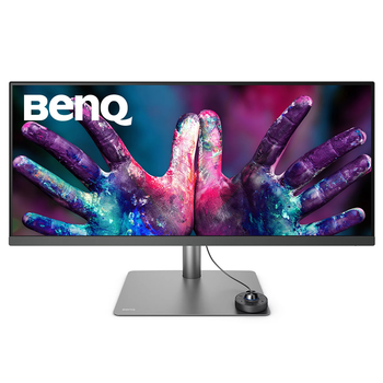 Монитор BenQ PD3420Q TFT 34" IPS WQHD 2xHDMI DP USB-C USB-hub HAS колонки Deep Grey (9H.LJHLB.QPE)