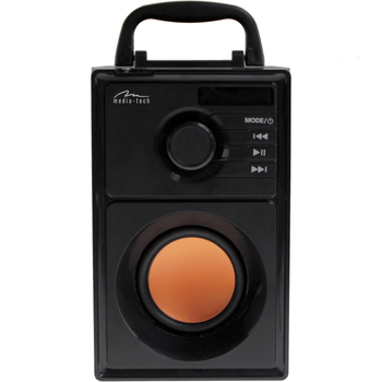 Портативная колонка акустическая система 1.0 Media-Tech Boombox BT MT3145 15W Bluetooth FM AUX SD USB Black (MT3145_V2)