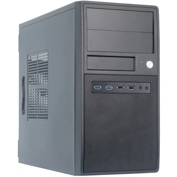 Корпус для комп'ютера Chieftec CT-04B-OP MESH без БП 2xUSB3.0 mATX Black