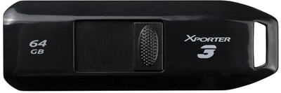 Флеш пам'ять USB Patriot Xporter 3 64GB USB 3.2 Black (PSF64GX3B3U)