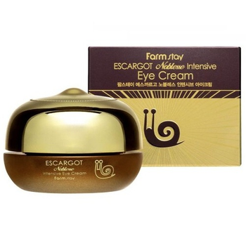 Крем для век с муцином улитки FarmStay Escargot Noblesse Intensive Eye Cream, 50 мл