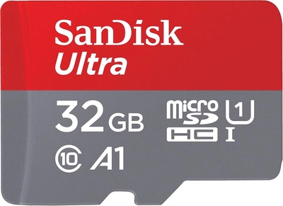 Karta pamięci SanDisk Ultra microSDHC UHS-I 32GB Class 10 (SDSQUA4-032G-GN6MA)