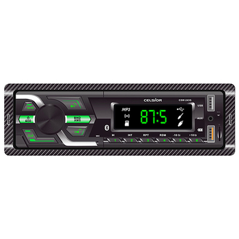 Автомагнитола 1DIN 4x40W LCD-дисплеем с зеленой подсветкой CSW-243 G Celsior, 112184