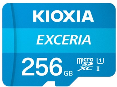 Карта пам'яті KIOXIA Exceria MicroSDXC UHS-I 256GB (LMEX1L256GG2)