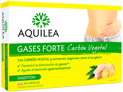 Suplement diety Aquilea Gases Forte 60 caps (8470001876300)