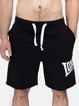 Шорты хлопковые короткие мужские Lonsdale Polbathic 114084-1500 L Черные (4251522393798)