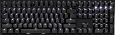 Клавіатура дротова Ducky One 2 Подсвеченная PBT MX-Brown White-LED Чорна DKON1808S-BDEPDAZW1 (WLONONWCR9844)