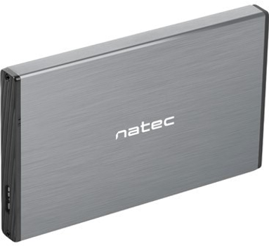 Obudowa do dysku NATEC Rhino Go na dysk SATA 2.5" HDD/SSD - USB 3.0 Grey (NKZ-1281)