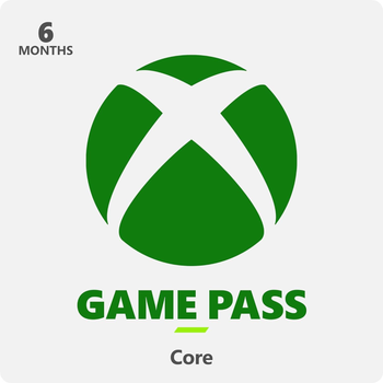 Подписка Xbox Game Pass Core, 6 месяцев (Xbox One/Series)