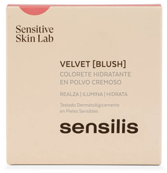 Рум'яна для обличчя Sensilis Velvet Blush 01 Romantic Prune 10 г (8428749819905)