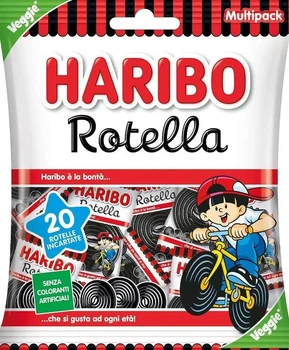Лакричные жевательные конфеты Haribo Rotella Multipack 260г