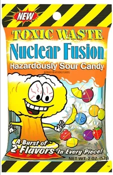 Жевательные конфеты Toxic Waste Nuclear Fusion 57г