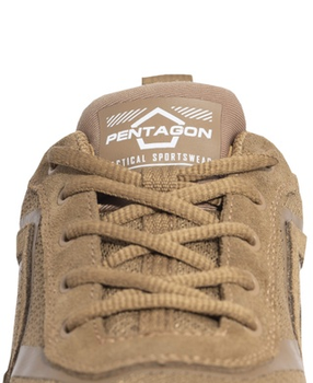 Кроссовки тактические Pentagon Scorpion V2 Suede 4" Coyote 43 (280 мм)