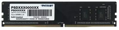 Оперативна пам'ять Patriot SO-DIMM DDR4-2666 8192MB PC4-21300 Signature (PSD48G26662)