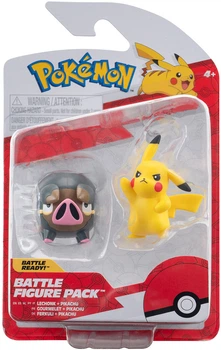 Набір ігрових фігурок Pokemon W17 Пікачу і Лечонк (Pkw3566)