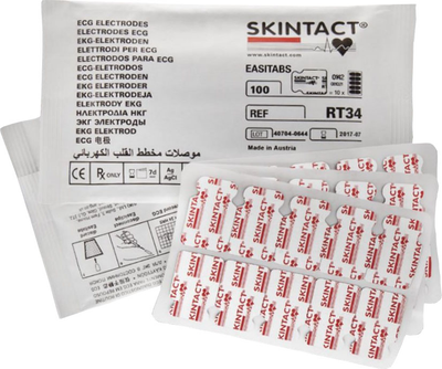 Электрод одноразовый под прищепку Skintact RT34 100 шт (566AA)
