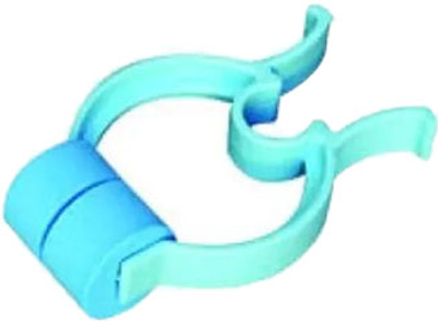 Зажим для носа с резиновой накладкой Lumed TSTR001/100 (12121AA)