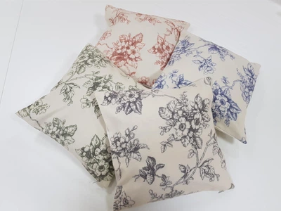 Комплект декоративных подушек Lumelle Flowers 30х30см 4шт разноцветные (п_0113)