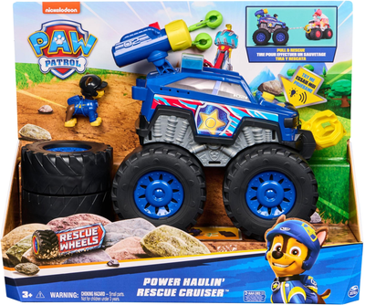 Транспортний засіб Spin Master Paw Patrol Rescue Wheels Power Haulin Cruiser Chase (681147017801)