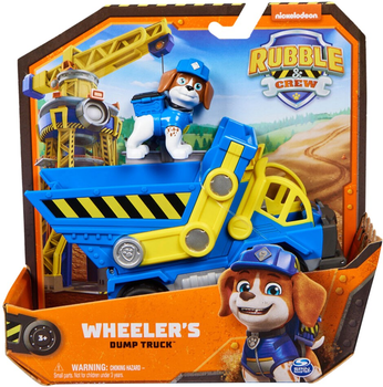 Pojazd Spin Master Paw Patrol Rubble & Crew Wheelers Dump Truck (778988456941)