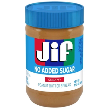 Арахісова паста масло Jif Creamy No Added Sugar 440 г Без Цукру Джиф