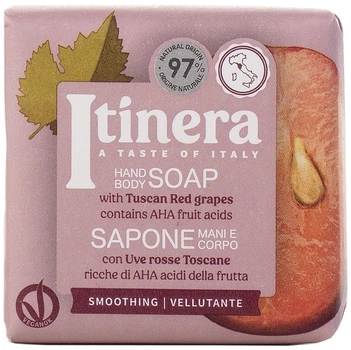 Мило для рук та тіла з тосканським червоним виноградом - Itinera Tuscan Red Grapes 100g