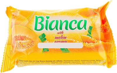 Мыло туалетное твердое "Дыня" Bianca Melon Aroma Soft Soap 140g (910665-1020403-2)