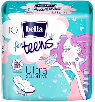 Ультратонкие прокладки Bella Teens Ultra Sensitive 10шт (10 шт.) (644613-550411-2)