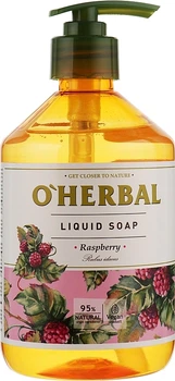 Рідке мило з екстрактом малини O'Herbal Raspberry Liquid Soap 500ml (909003-830814-2)