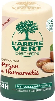 Дезодорант с экстрактами арганы и гамамелиса L'Arbre Vert Deodorant 50ml (878972-795673-2)